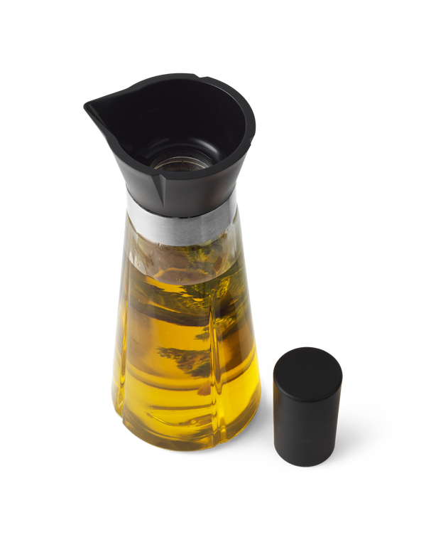 GC Oil and vinegar bottle H18.5 cm black/steel