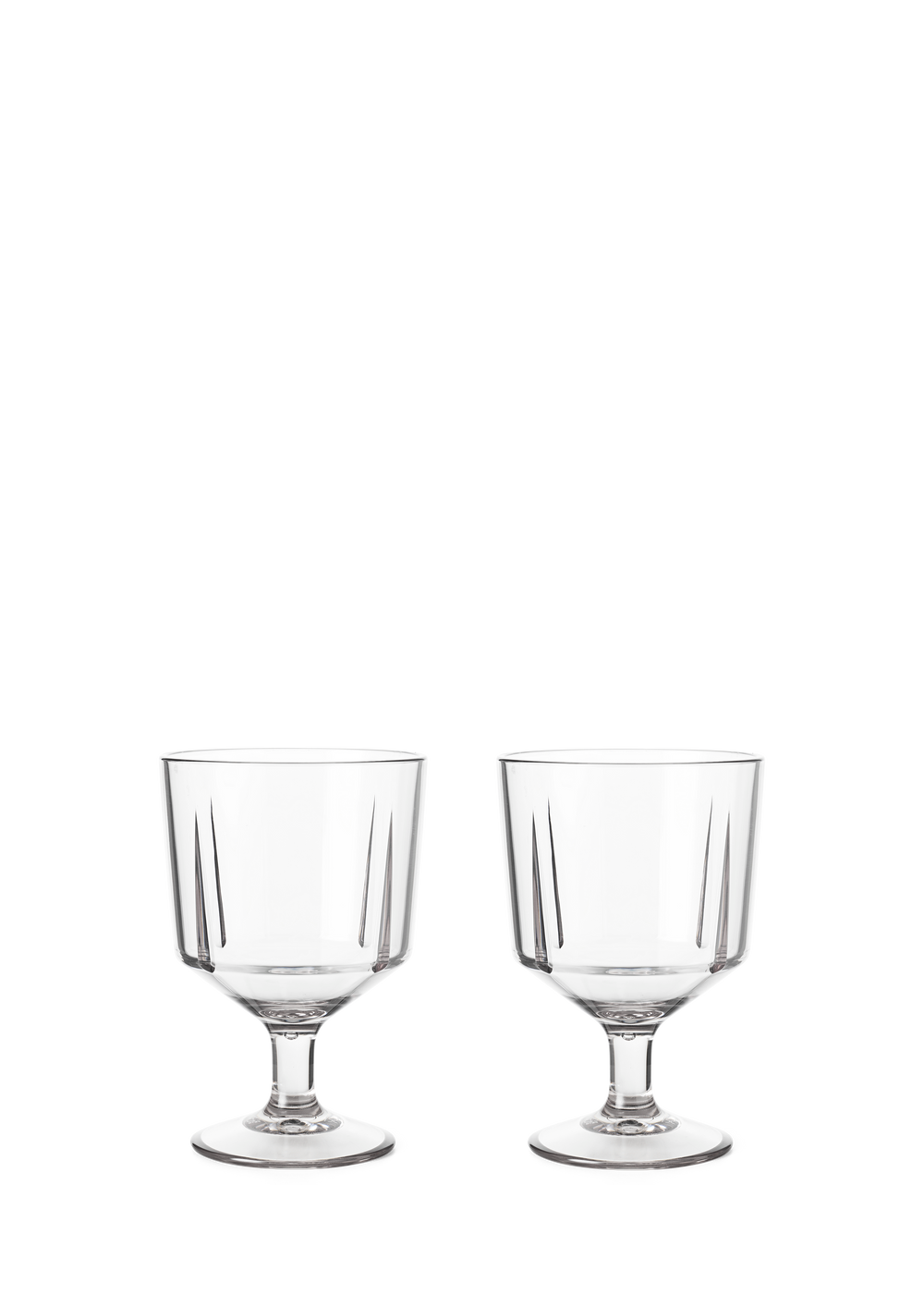 GC Outdoor Wine Glass 26 cl clear 2 pcs.
