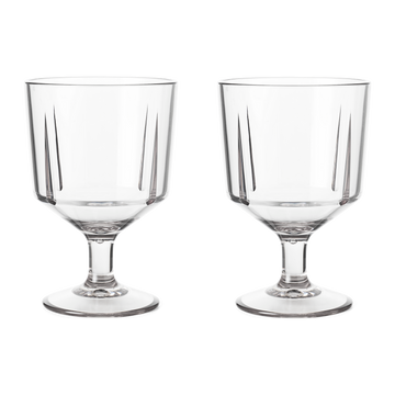 GC Outdoor Wine Glass 26 cl clear 2 pcs.