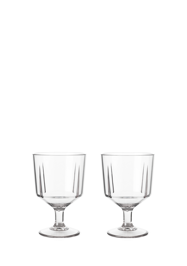 GC Outdoor Wine Glass 26 cl clear 2 pcs.