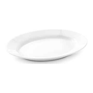GC Oval plate 17.5x23.5 cm White