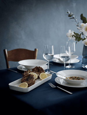 GC Ovenproof dish 35x15 cm white
