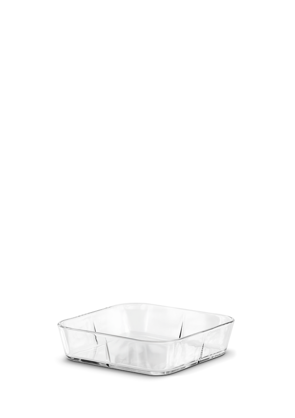 GC Ovenproof dish 24x24 cm clear