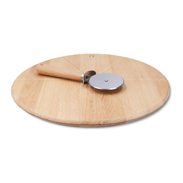 Grand Cru Pizza Board Ø35 cm with Pizza Cutter