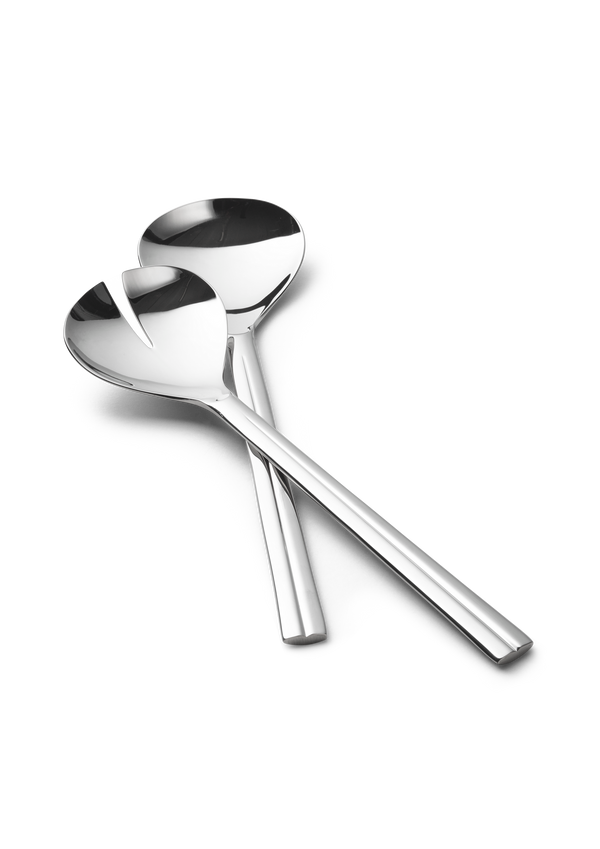 GC Salad serving set steel
