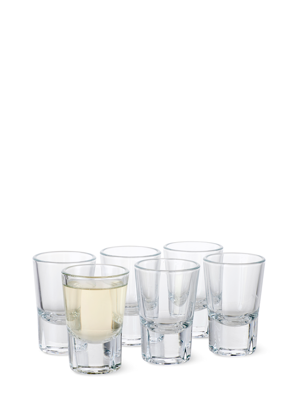 GC Shot Glass 4 cl clear 6 pcs.