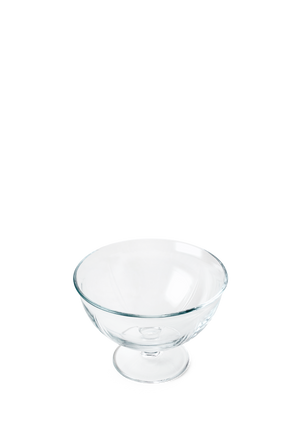 GC Soft Glass Bowl Ø12 cm clear 4 pcs.