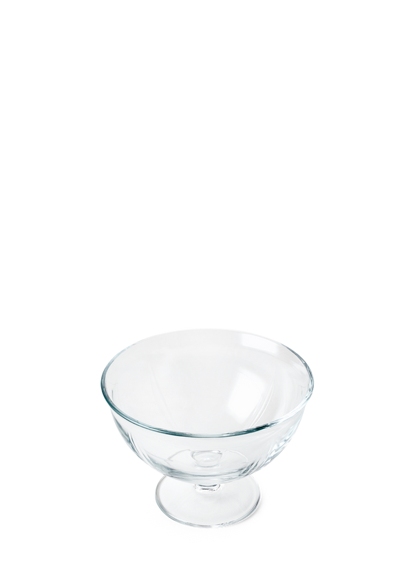 GC Soft Glass Bowl Ø12 cm clear 4 pcs.