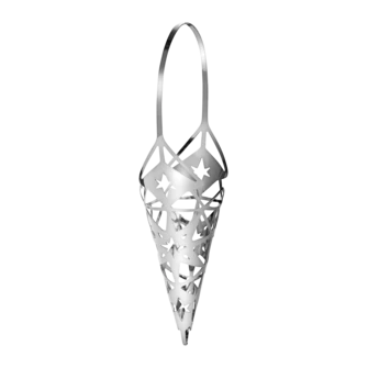 Karen Blixen Candy Cornet H15,6 Silver Plated