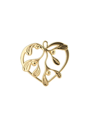 Karen Blixen Under the Mistletoe H6 cm