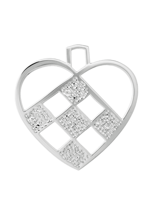 Karen Blixen Braided heart H12