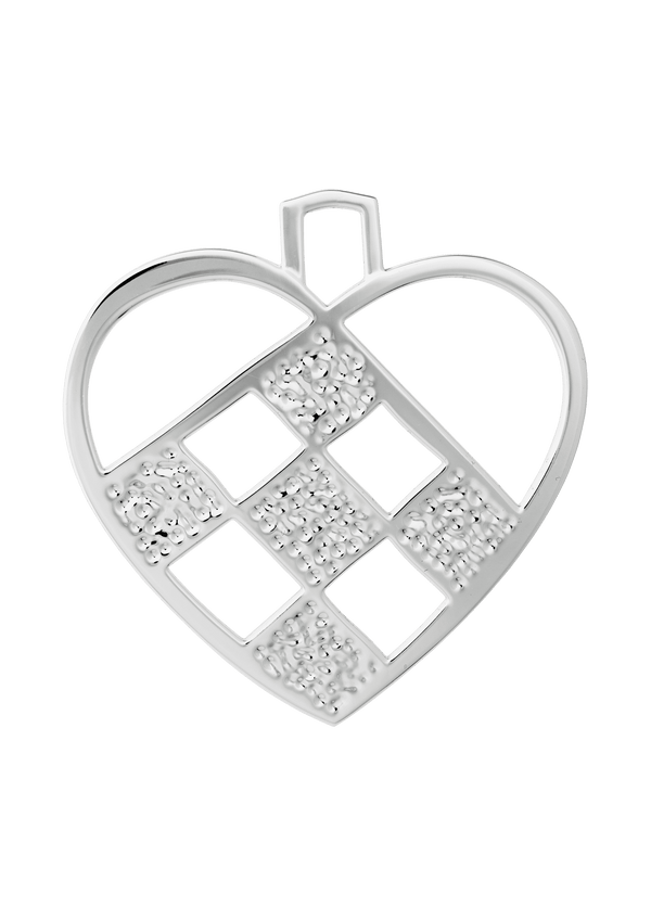 Karen Blixen Braided heart H12
