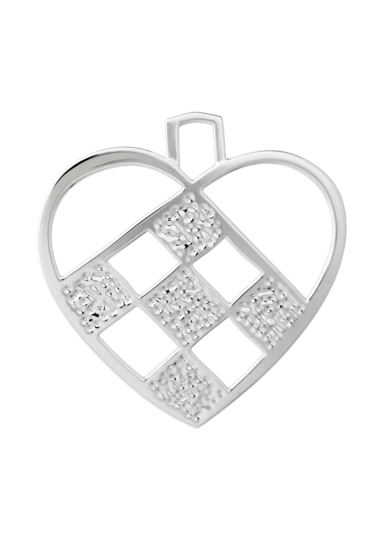 Karen Blixen Braided heart H12