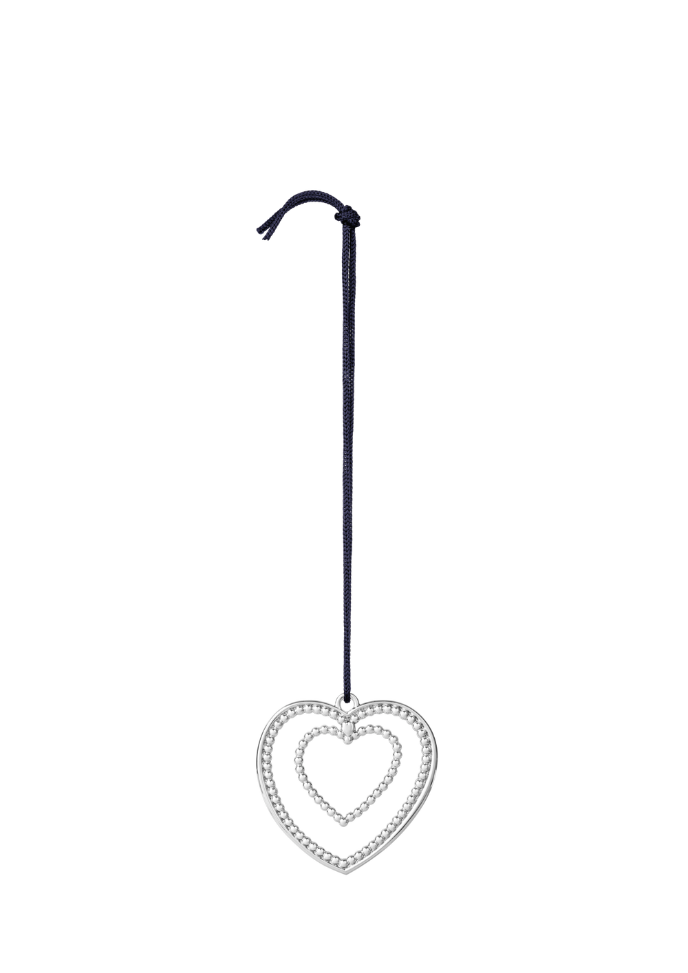 Karen Blixen Ball Heart H7 Silver Plated