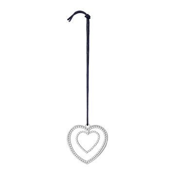 Karen Blixen Ball Heart H7 Silver Plated