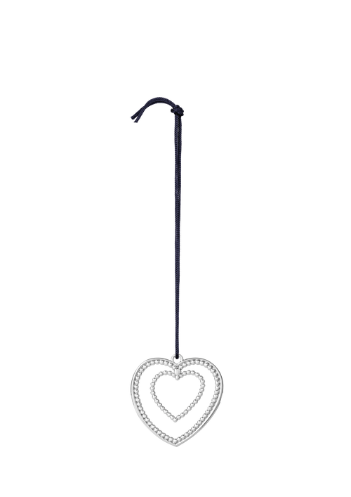 Karen Blixen Ball Heart H7 Silver Plated