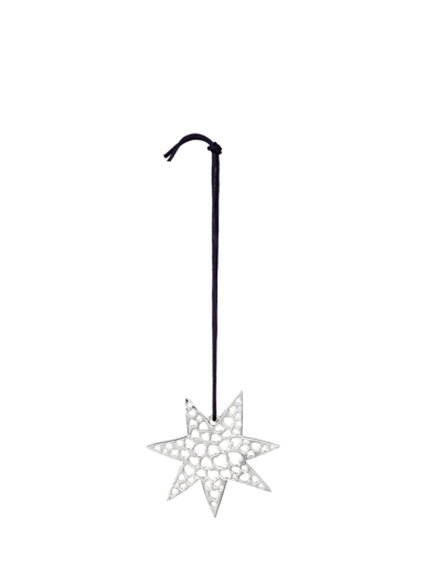 Karen Blixen Heart star H7 Silver Plated
