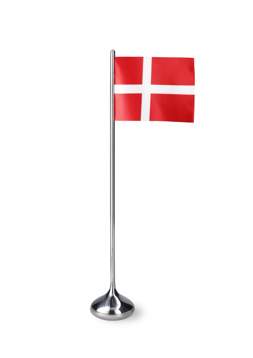 Rosendahl Table flag Danish H35 cm silver coloured