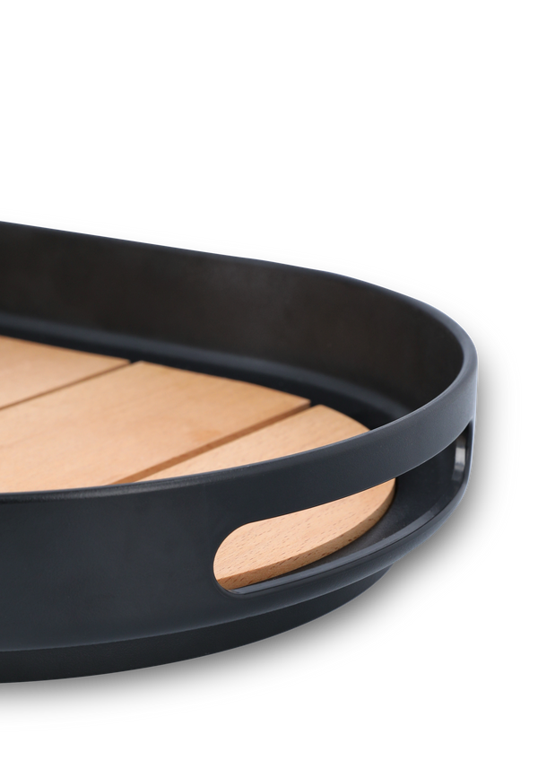 Rosendahl Carry me tray 48x31 cm black