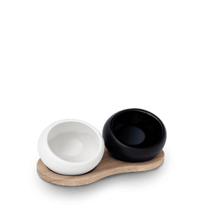 RO Salt and pepper cellar H6.5 cm White