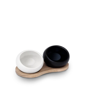 RO Salt and pepper cellar H6.5 cm White
