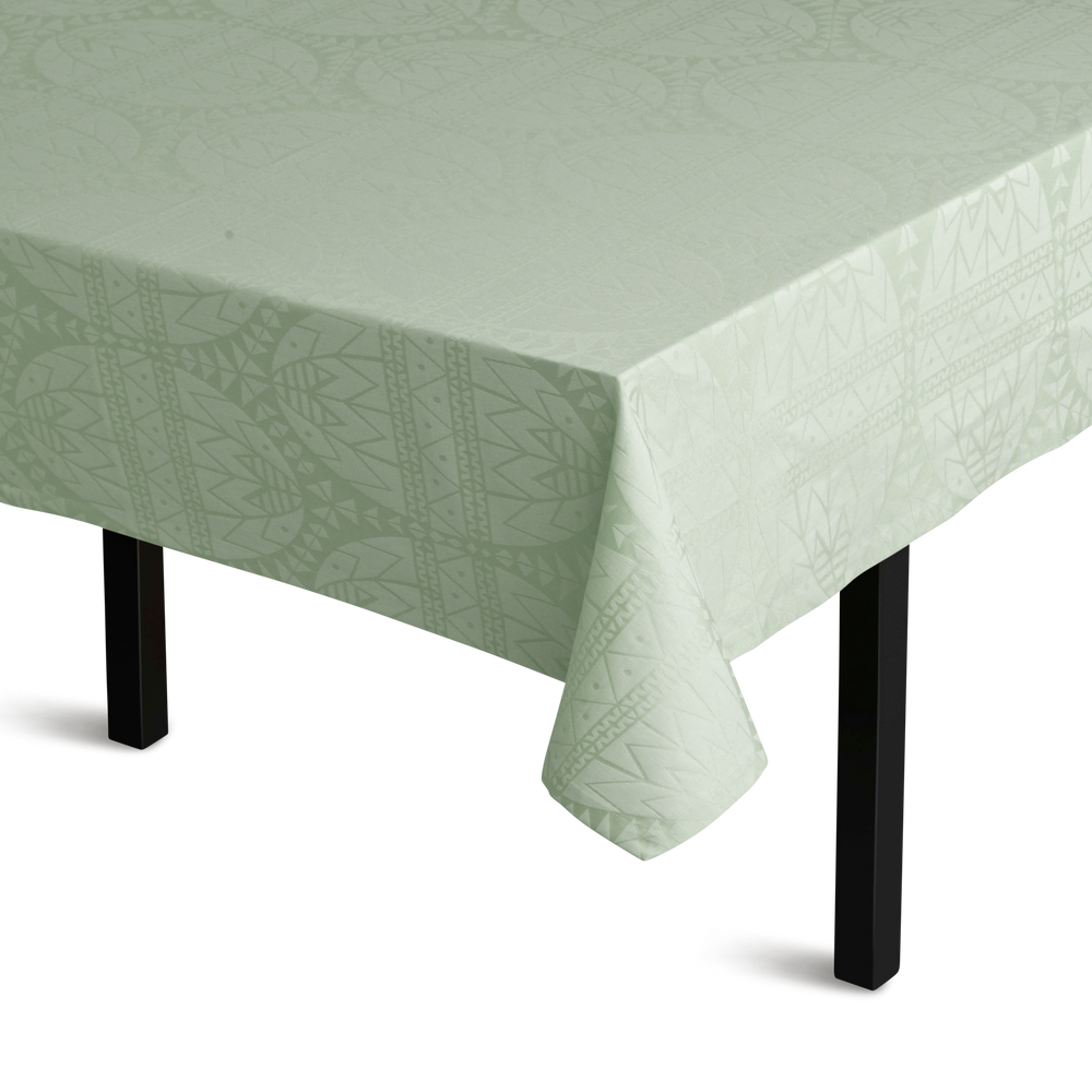 Rosendahl Textiles Easter Damask tablecloth 150x320 cm Green
