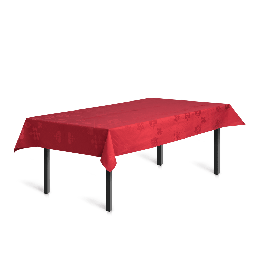 Rosendahl Textiles Natale Damask tablecloth 150x220 cm Red