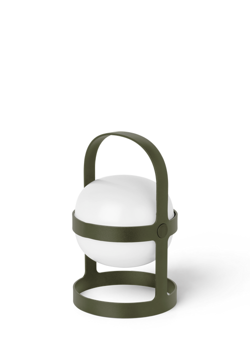 Soft Spot Solar H18.5 cm Olive Green