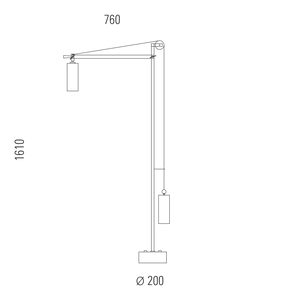 BH23 Bauhaus Floor Lamp