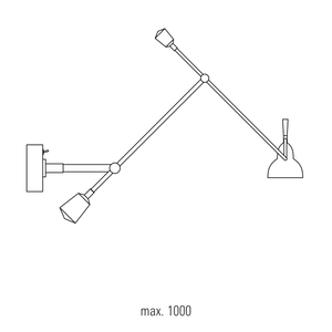 EB 27 WL Buquet Wall Lamp