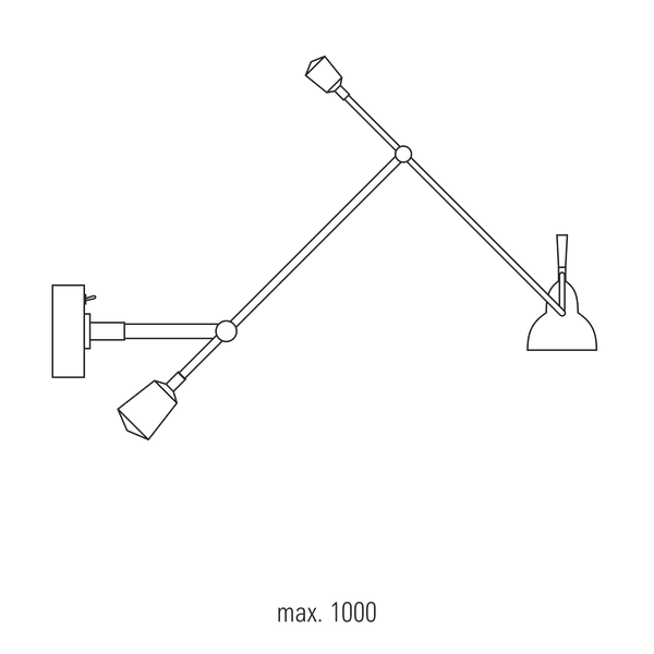 EB 27 WL Buquet Wall Lamp