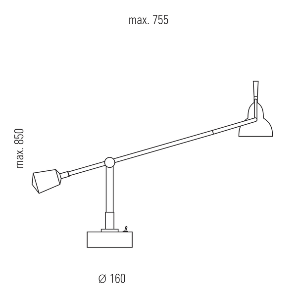 EB 28 Buquet Table Lamp