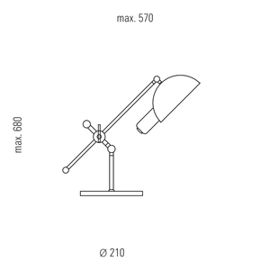 SF 27 Bauhaus Table Lamp