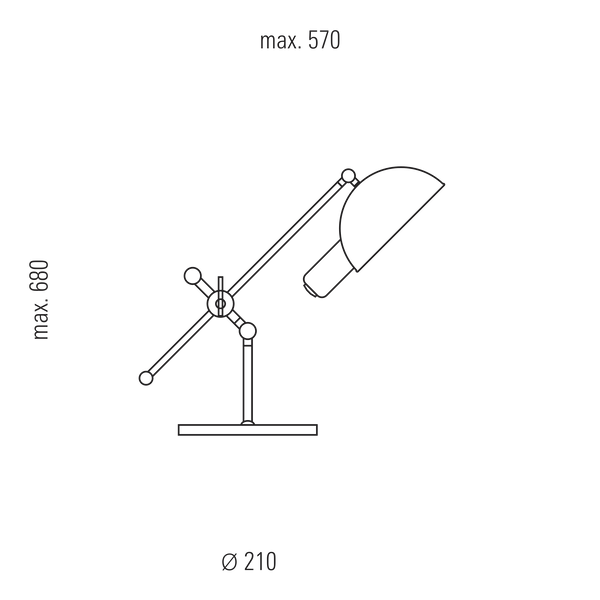SF 27 Bauhaus Table Lamp
