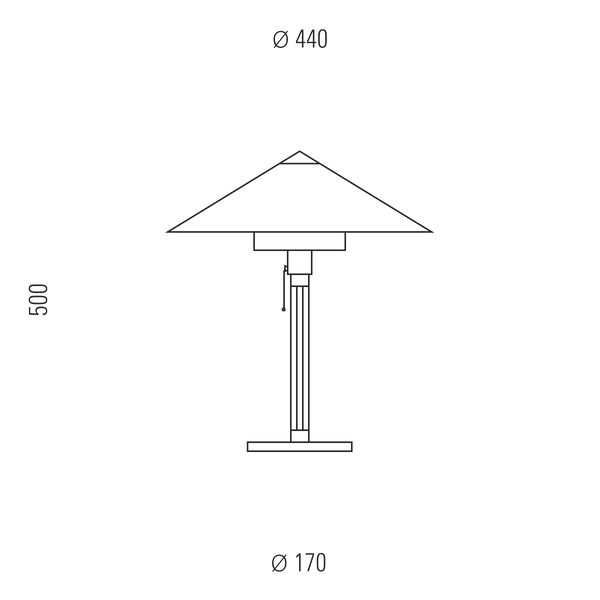 WG 27 Wagenfeld Table Lamp