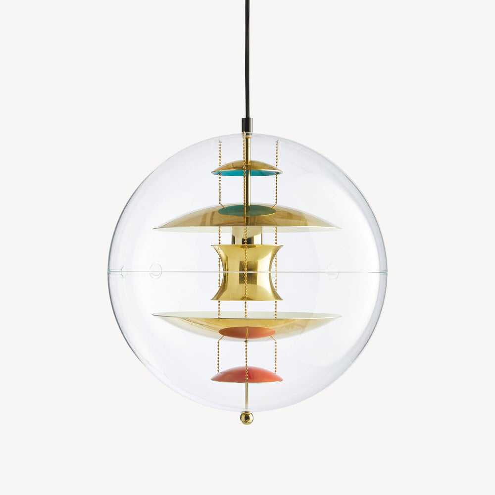 VP Globe Pendant Brass