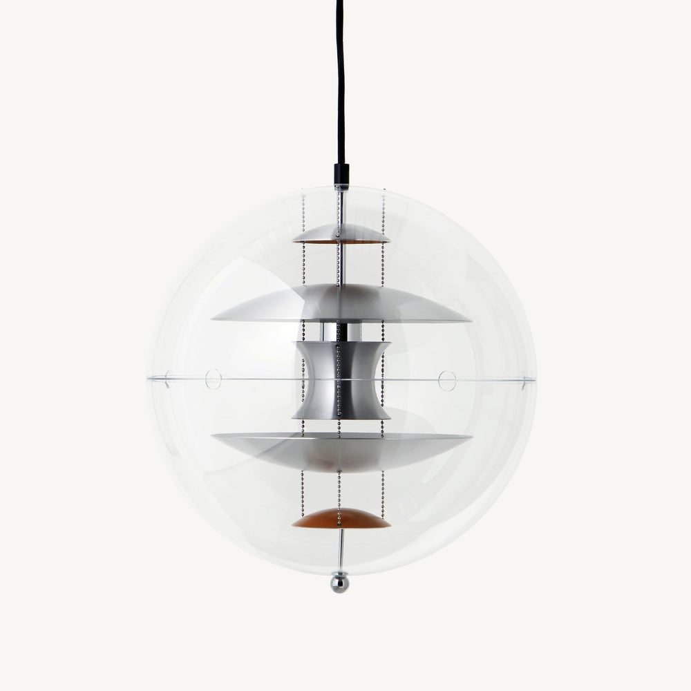 VP Globe Pendant Brushed Aluminium