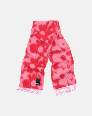 Marimekko Neljännes Lossi Scarf Red / Pink