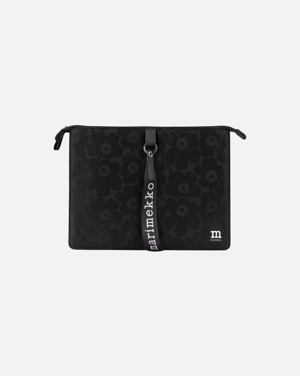 Marimekko Unikko Laptop Sleeve 15" Black / Black