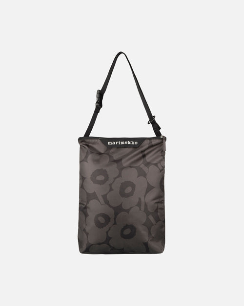 Marimekko Neat Crossbody Unikko M Black / Gray