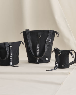 Marimekko All Day Bucket Unikko Black / Black
