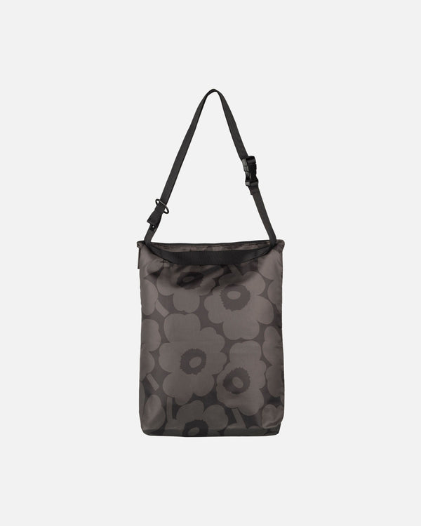 Marimekko Neat Crossbody Unikko M Black / Gray
