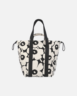 Marimekko Mono City Tote Unikko Off-White / Black