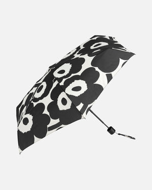 Marimekko Mini Manual Unikko Umbrella White / Black (093720)
