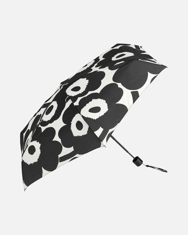 Marimekko Mini Manual Unikko Umbrella White / Black (093720)