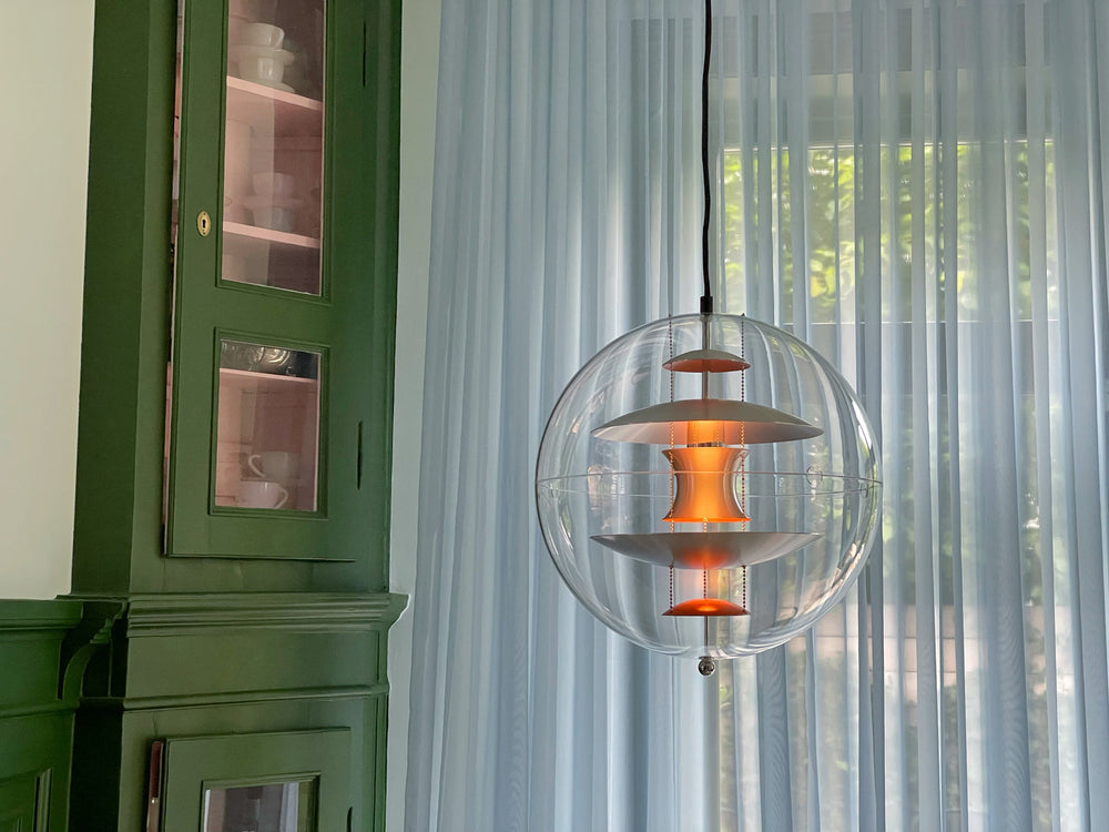 VP Globe Pendant Brushed Aluminium