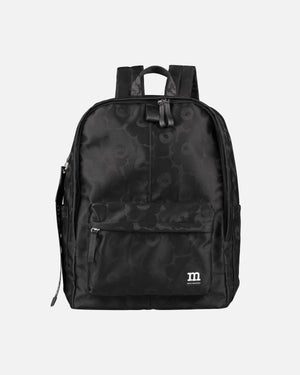 Marimekko Zip Top Backpack Unikko Black / Black