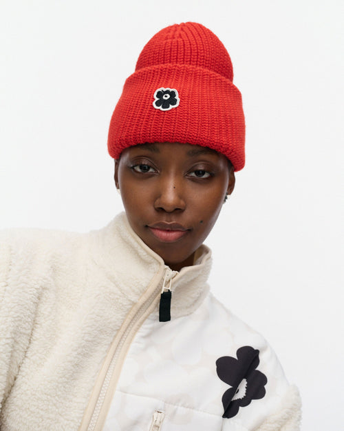 Marimekko Tilaisuus Kioski Beanie Red