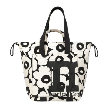 Marimekko Mono City Tote Unikko Off-White / Black