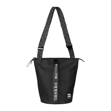 Marimekko All Day Bucket Solid Shoulder Bag Black